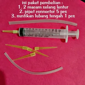 Suntikan Pipet Sedot DTG Damper Selang Printer Catridge Alat Computer