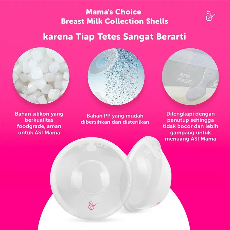 Mama Mama's Choice Breast Milk Collection Shells 2 pcs 2
