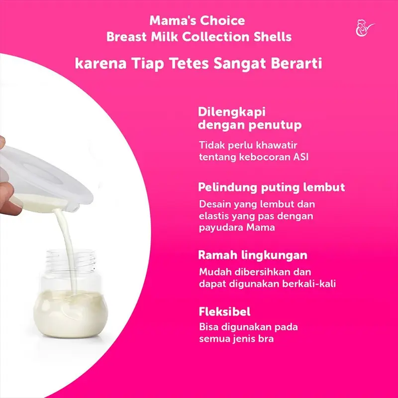 Mama Mama's Choice Breast Milk Collection Shells 2 pcs 3