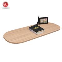 Gambar Meja Lipat Dinding 100x40cm Sisi Bulat Meja Belajar Tempel Dinding - Hitam dari DEcTionS Living Kota Probolinggo 5 Tokopedia