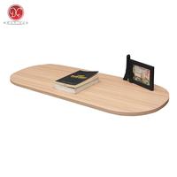 Gambar Meja Lipat Dinding 100x40cm Sisi Bulat Meja Belajar Tempel Dinding - Hitam dari DEcTionS Living Kota Probolinggo 4 Tokopedia