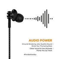 Gambar Headset | Earphone JETE HX1 Magnetic with Audio Power - Hitam dari Doran Gadget Authorized Shop Kota Administrasi Jakarta Pusat 2 Tokopedia