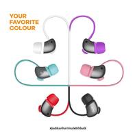 Gambar JETE Headset Pump Super bass Handsfree Stereo dari Doran Gadget Authorized Shop Kota Administrasi Jakarta Pusat 3 Tokopedia