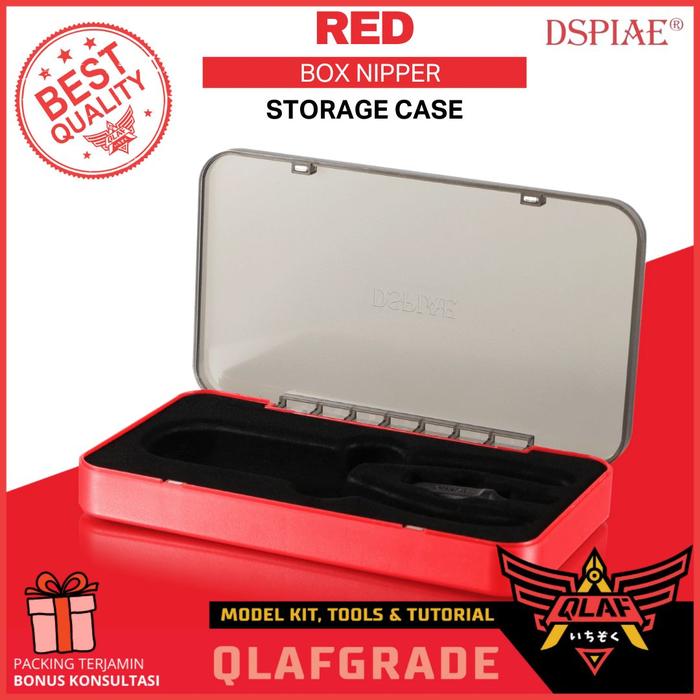 Jual BOX NIPPER RED Merah Kotak Penyimpan Nipper Case dspiae - Kota ...