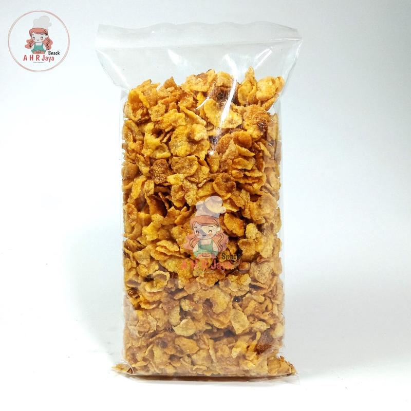 KERIPIK JAGUNG GEPREK PEDAS MANIS 250 GR/ EMPING JAGUNG ENAK KILOAN 4
