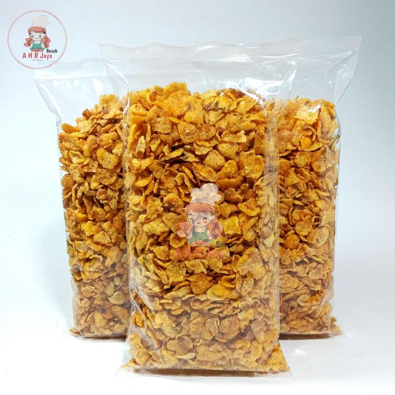 KERIPIK JAGUNG GEPREK PEDAS MANIS 250 GR/ EMPING JAGUNG ENAK KILOAN 2