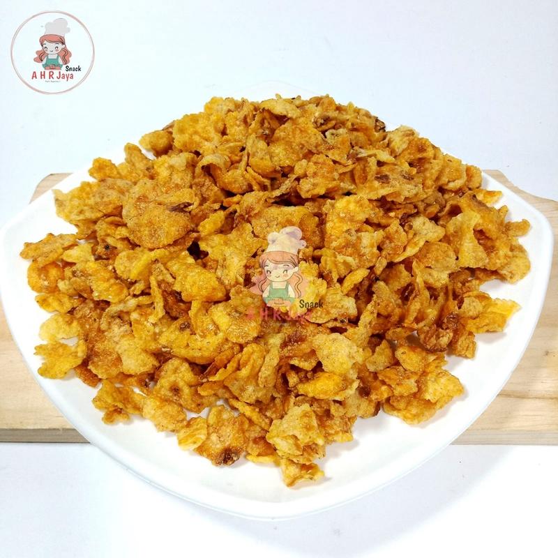 KERIPIK JAGUNG GEPREK PEDAS MANIS 250 GR/ EMPING JAGUNG ENAK KILOAN 0