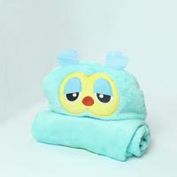 Gambar Vallery Quincy - Selimut Bulu Halus Baby 70x100  - Green Owl dari Lady Rose Sprei Kab. Bandung 2 Tokopedia