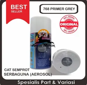Sapporo 768 Primer Grey Cat Semprot Saporo UnderCoat Epoxy Dasar Abu Car Kendaraan