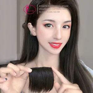 Ryuuta Wig Extension Clip Penebal Rambut Asli 10 cm 15 cm 25 cm