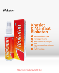 Gambar Biokatan Obat Luka Herbal Untuk Luka Kronis Double Pack 25 ml dari Biokatan Official Kota Depok 5 Tokopedia