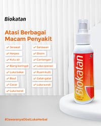 Gambar Biokatan Obat Luka Herbal Untuk Luka Kronis Double Pack 25 ml dari Biokatan Official Kota Depok 4 Tokopedia