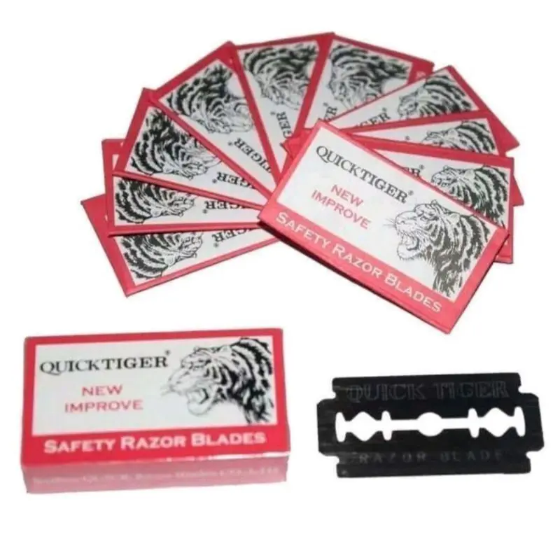 SILET QUICK TIGER 1 PAK ISI (10 PCS) Razor Kumis Jenggot 1