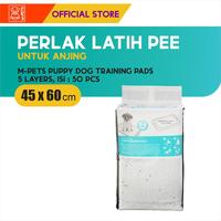 Gambar M-PETS 3 LAYER PUPPY DOG TRAINING PAD / 45 X 60 CM / LATIH PEE 50 PCS dari M-Pets Volk Pets Indonesia Kota Administrasi Jakarta Barat 3 Tokopedia