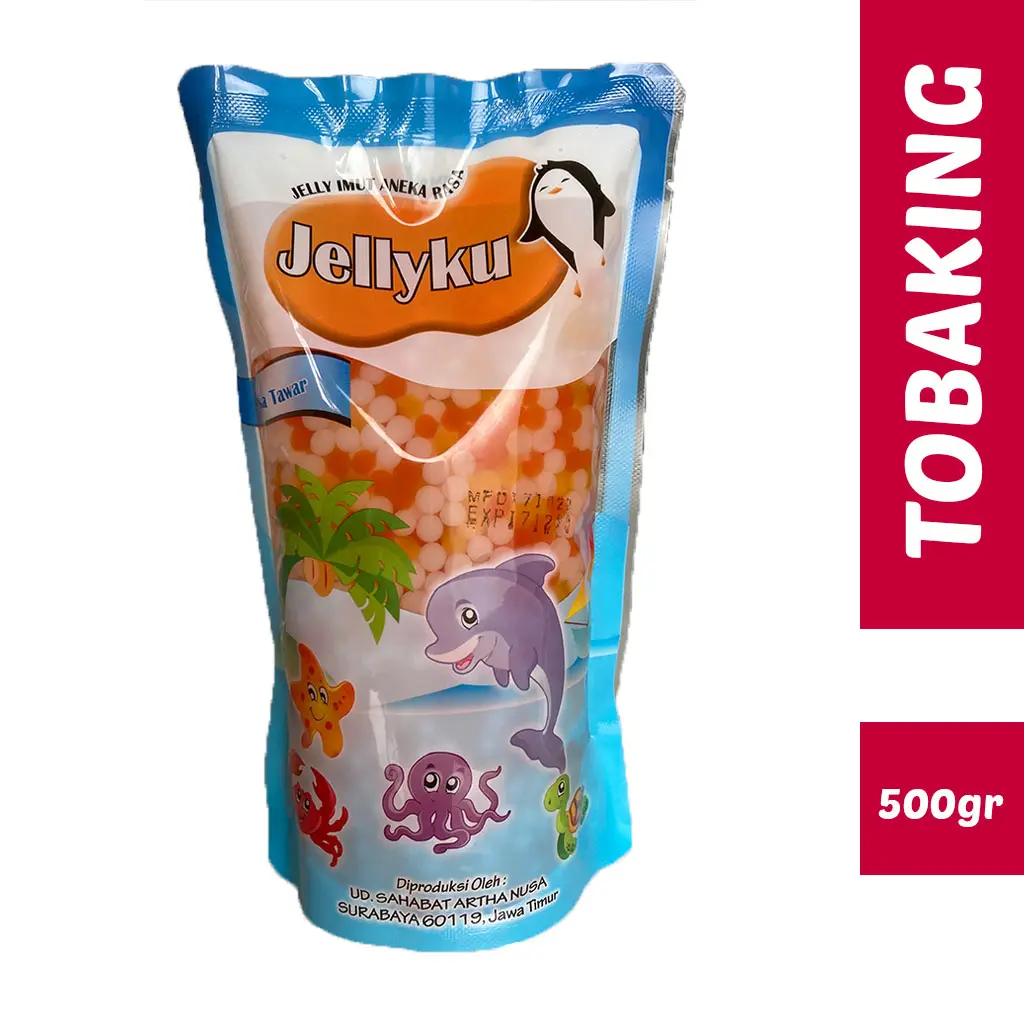 Jelly Mutiara Jellyku Pelangi Bubble Kecil