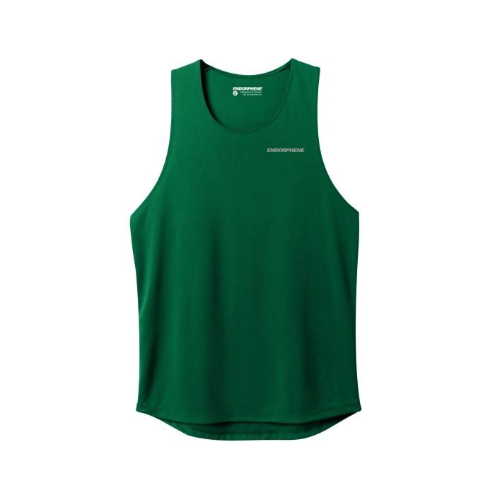 Endorphene DASH Running Jersey Singlet Quick Dry Gym - Forest Biome 2