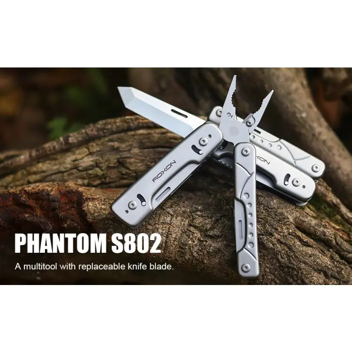ROXON PHANTOM S802S 16 in 1 Multitool Knife Camping Outdoor Survival 0