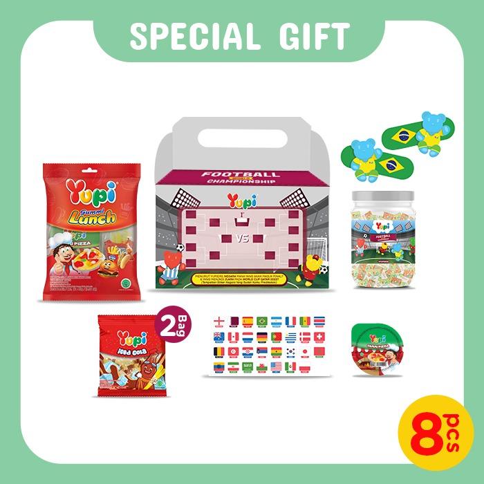 Gambar Yupi Special Gift Soccer Limited Edition dari Yupi Gummy Candies Kota Administrasi Jakarta Timur Tokopedia