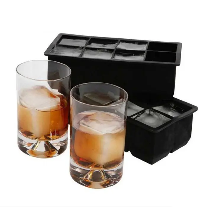 PENCETAK ES BATU KOTAK CUBE ICE MAKER CETAKAN SILICONE BPA FREE UNIK 3