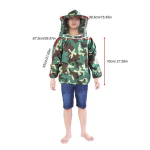 Baju Anti Lebah Warna Loreng Peralatan Jaring