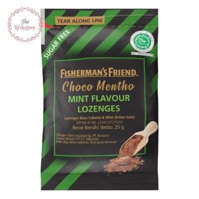 FISHERMAN'S Fisherman Friend Choco Mentho Sugar Free Orange Mint 25 gr 2