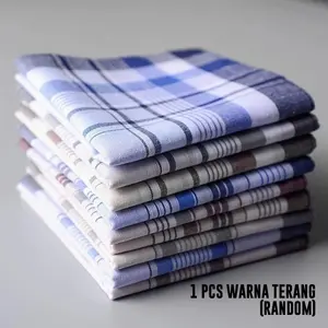 Men Handkerchief 6Pcs Katun Multi Color SPT 65