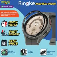 Gambar Ringke Compatible For Samsung Galaxy Watch 5 Pro 45mm Inner Bezel Styling Black Metal Armor dari ShowcaseFever Kota Administrasi Jakarta Utara 1 Tokopedia