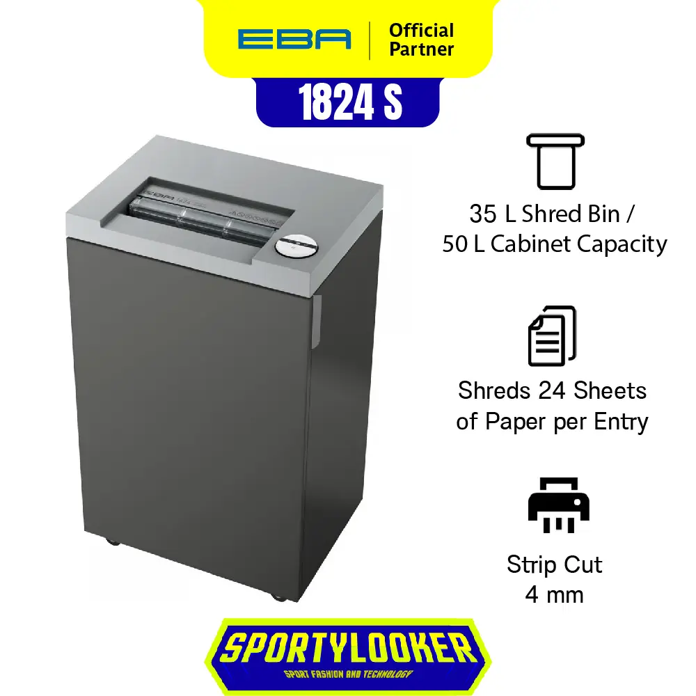 EBA 1824S / 1824 S Paper Shredder - Mesin Penghancur Kertas Grs Resmi