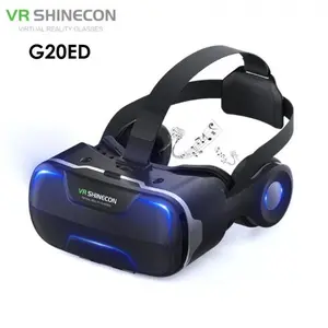 VR SHINECON G02ED - 3D Virtual Reality Glasses with Headphone