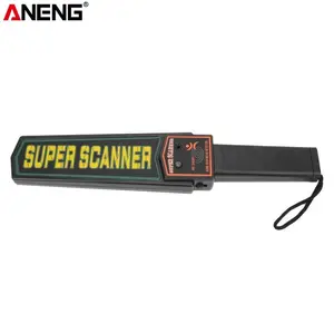 Security Scanner Metal Detektor Logam Body Checker - MD3003B1-Black