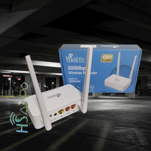 Gambar HS AIRPO WR200N 300Mbps WIRELESS N ROUTER dari Aquarius Ofc Kota Administrasi Jakarta Barat Tokopedia