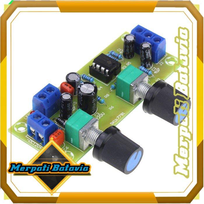 Jual Modul Bass Low Pass Filter Subwoofer Preamp Board NE5532 Kit 12 ...