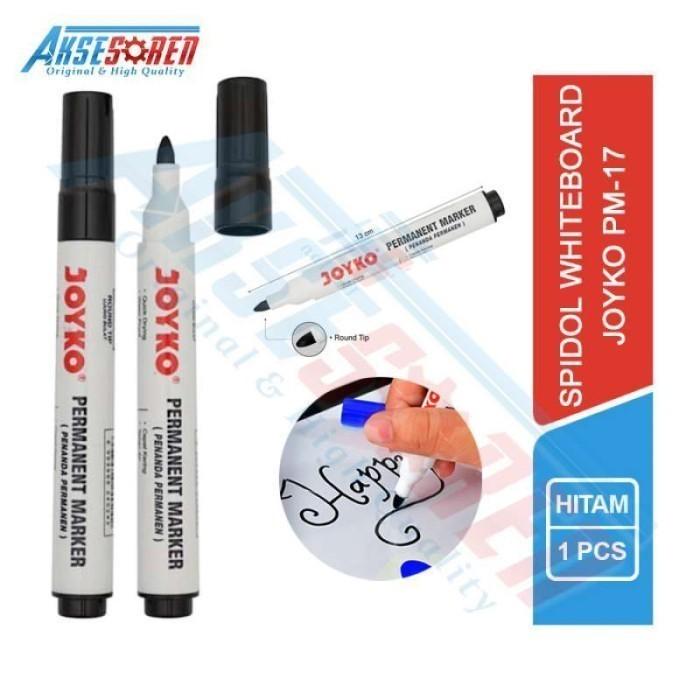 Gambar Spidol Papan Tulis White Board Joyko Permanent [PM-17/1 Pcs] / Sepidol dari Aksesoren Kab. Indramayu Tokopedia