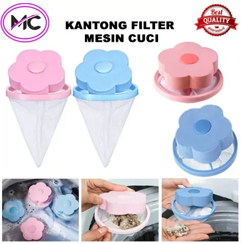 Kantong Filter Mesin Cuci Filter Bag LaundryPenyaring kotoran Praktis