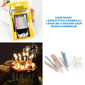 Lilin Ulang Tahun Magic