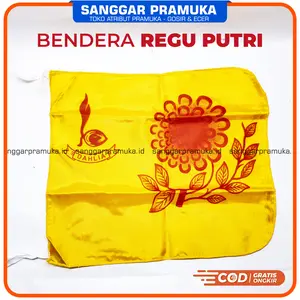 Bendera Regu Pramuka Penggalang Putri