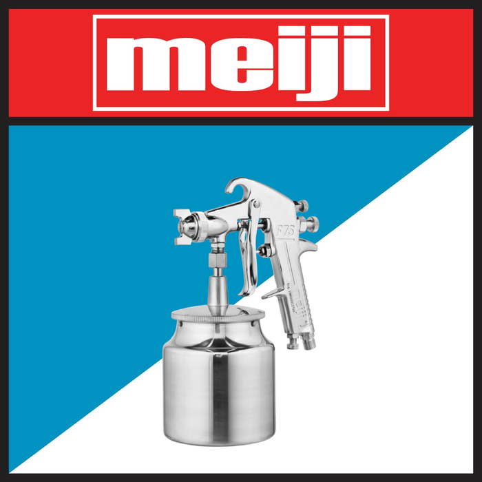 Gambar MEIJI Spray Gun Poles Tabung Bawah F-75S / Alat Semprot Cat (3810-075) dari Hasston Tools Kota Administrasi Jakarta Pusat Tokopedia