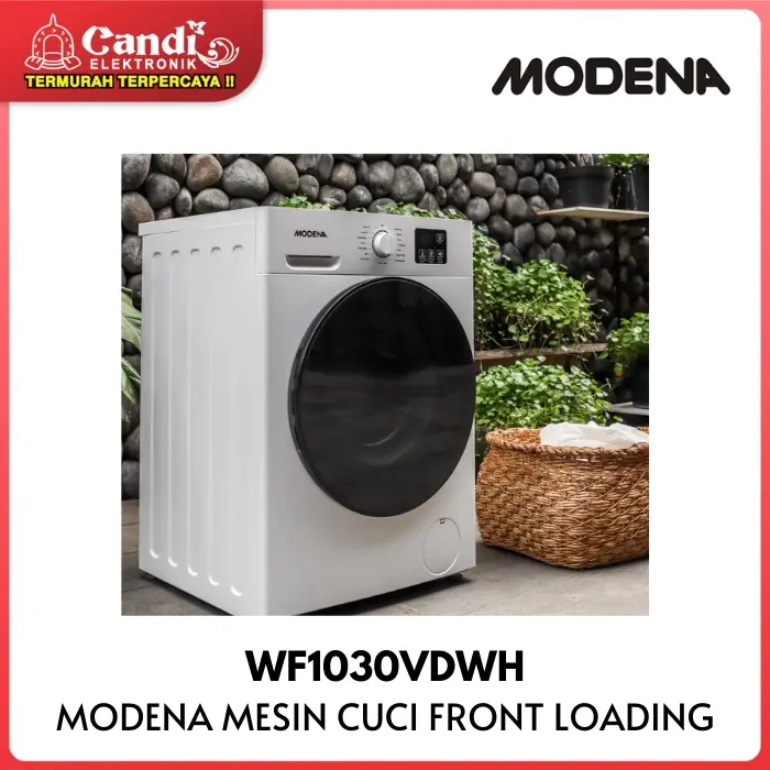 MODENA Mesin Cuci Front Loading Inverter WF1030VDWH 3
