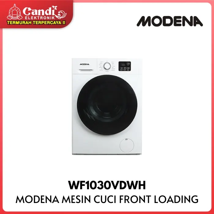 MODENA Mesin Cuci Front Loading Inverter WF1030VDWH 0