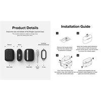 Gambar Ringke Compatible For AirPods Pro 2 Layered Case Black Slim Anti Shock Military Drop dari ShowcaseFever Kota Administrasi Jakarta Utara 5 Tokopedia