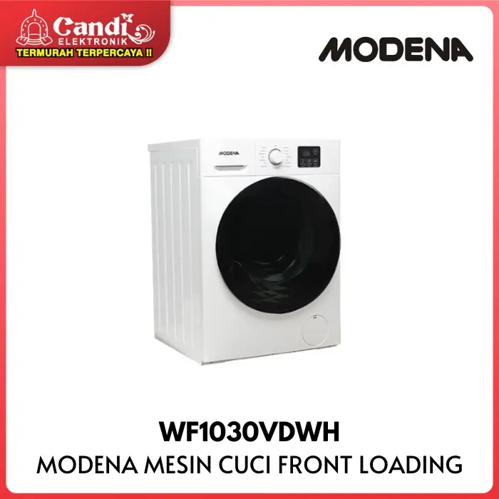 MODENA Mesin Cuci Front Loading Inverter WF1030VDWH 2
