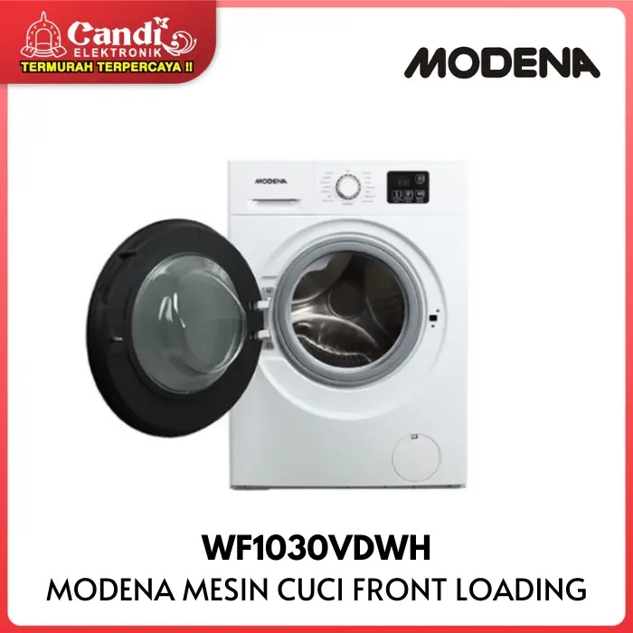 MODENA Mesin Cuci Front Loading Inverter WF1030VDWH 1
