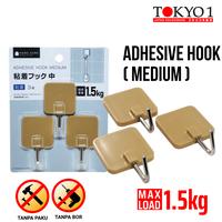 Gambar Tokyo1 Adhesive Hook Medium 3P(New) Gantungan dinding 237168 dari TOKYO 1 Kota Administrasi Jakarta Utara 1 Tokopedia