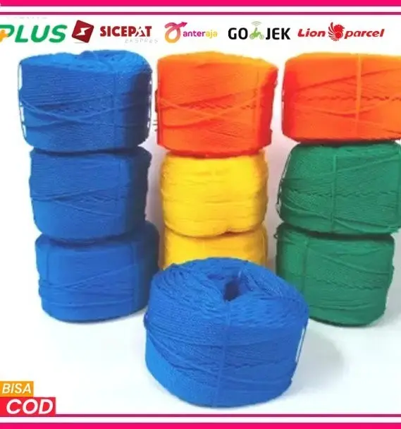Tali Tampar 1,5mm 2mm 2,5mm 3mm 4mm 5mm 6mmKualitas Super Tali Tambang