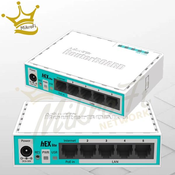 MikroTik hEX lite RB750r2 RB 750 r2 - Shop | Tokopedia