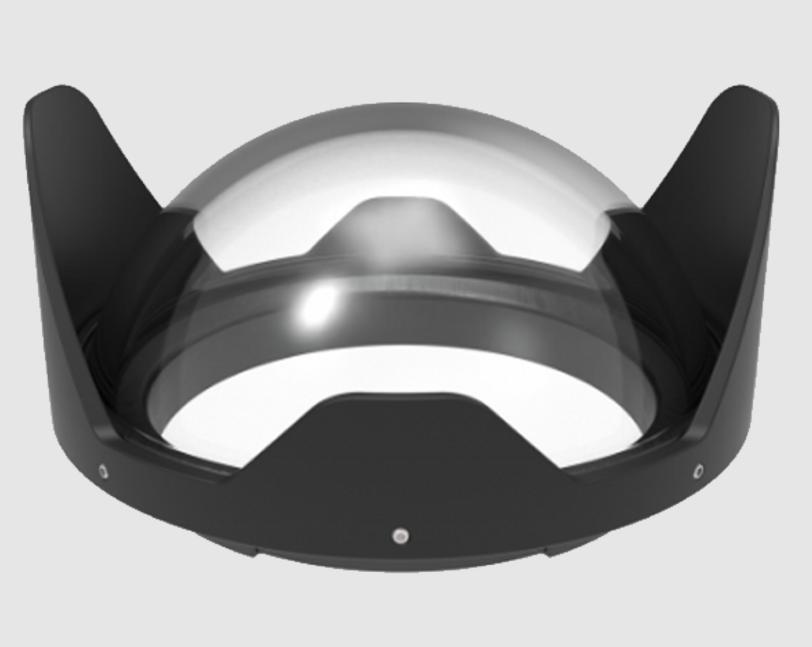 Marelux 140mm Optical Glass Fisheye Port with Removable Shade 31103