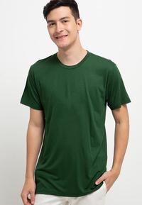 Gambar Third Day MTL75 kaos t shirt pria instacool thirdday polos ebony green - M dari THIRD DAY Kota Bandung 1 Tokopedia