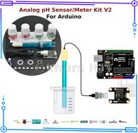 Jual DFRobot : Analog pH Sensor / Meter Kit V2 Lab Grade with ...