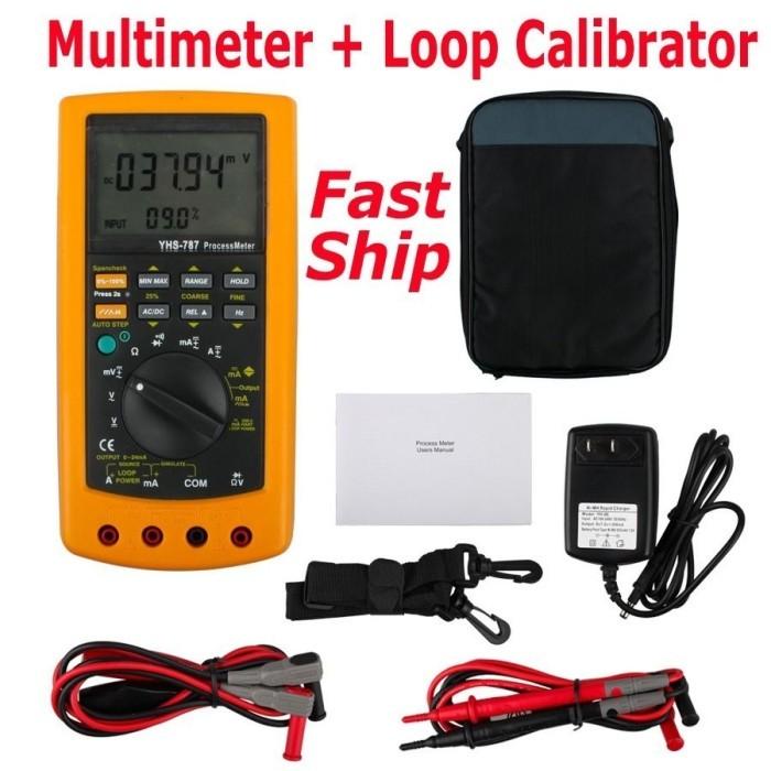 Calibrator Multimeter Jual YHS-787 Digital Process Calibration Calibrator Multimeter Tester ...