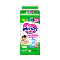 Gambar MERRIES PANTS GOOD SKIN S 40 PCS - POPOK dari Hypermart Cimanggis Dua Kota Depok 1 Tokopedia